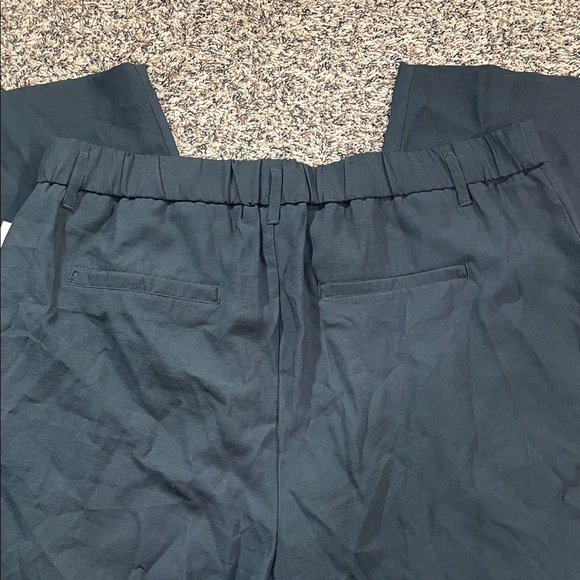 🆕 a new day Pleated Tailored Black Wide Leg Plus Size 17 Trousers | NWT - Picture 3 of 5